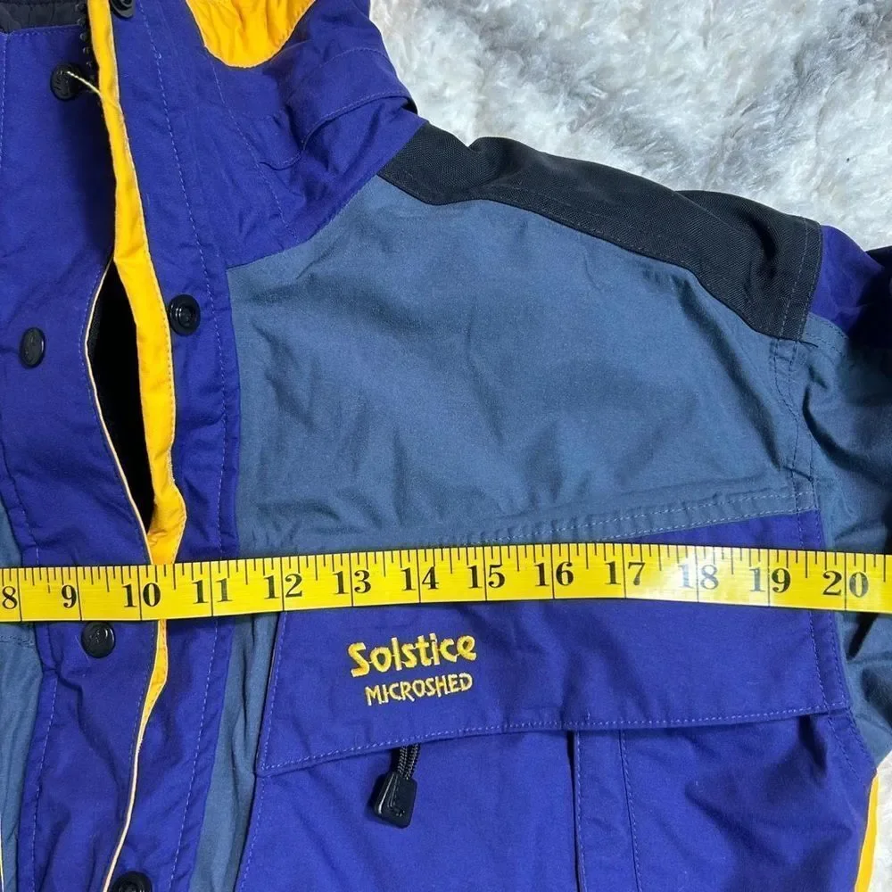 Solstice Men's Purple, Black, and Gray Ski Jacket